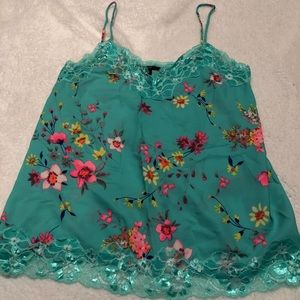 Floral tank top